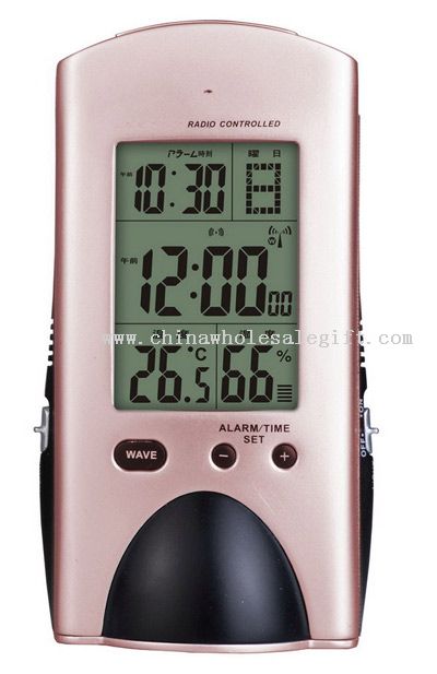 Radio Controlled Clock with Flashlight